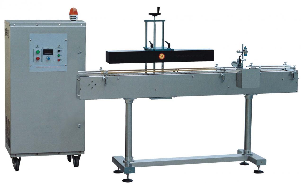 LARGE power electromagnetic induction sealing machinery VKPAK-Elektromagnetische-Induktion-Aluminium-Folien-Versiegelungsmaschine