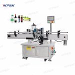 Automatische Rundum-Etikettiermaschine für lineare Aufkleber für Metalldosen