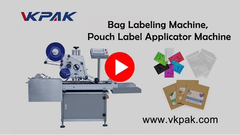 Beuteletikettiermaschine, Beuteletikettenapplikatormaschine