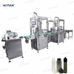 E-Liquid E-Zigarettenöl-Füllstopfen-Verschließ-Etikettiermaschine