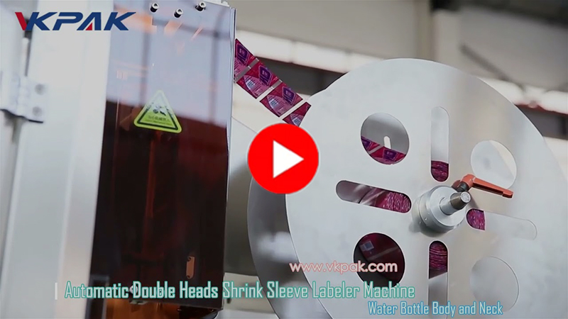 VK-SSL Automatische Schrumpfschlauch-Etikettiermaschine für Wasserflaschen