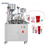 Halbautomatische Ultraschall-Versiegelungsmaschine zum Befüllen laminierter Kunststofftuben