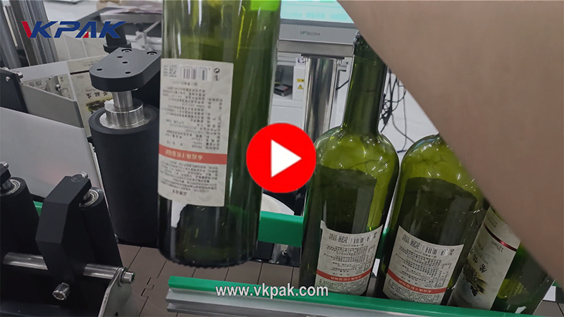 Weinflaschen-Etikettiermaschine