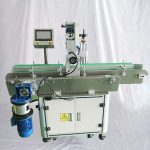 Automatische Etikettiermaschine für kosmetische Lippenbalsam-Lippenstift-Bodenaufkleber