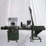 Automatische lineare Vakuum-Verschließmaschine für Glasgefäße in der Lebensmittelindustrie