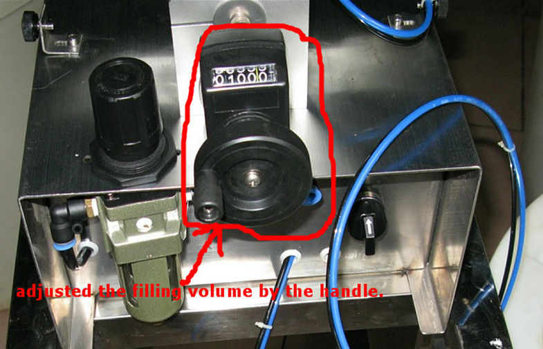 self-suction horizontal liquid ointment filler equipment pl577095-vollpneumatische horizontale selbstansaugende Salbenfilz