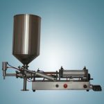 Hochviskose Erdnussbutter-Honig-Abfüllmaschine mit Drucktrichter