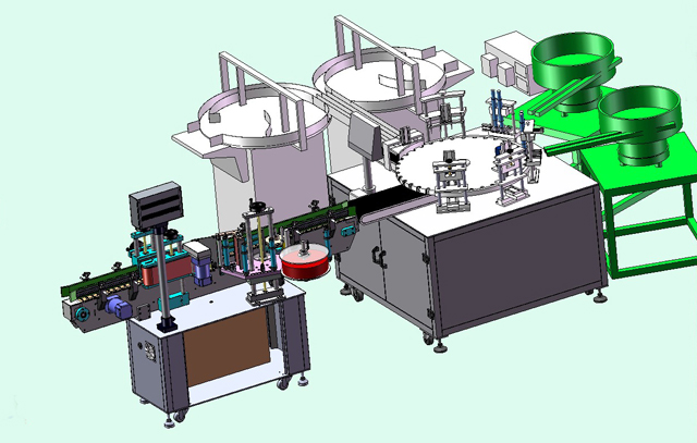 Gesamtdiagramm für den Füller für ätherische Öle