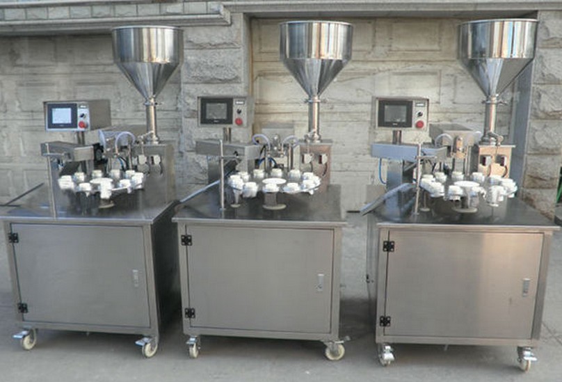 Halbautomatische Ultraschall-Versiegelungsmaschinen zum Befüllen von Rotationsröhren